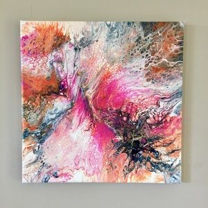 ART MONDAY! Original Acrylic Fluid Abstract